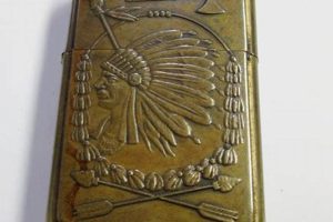 Vintage 2000 Brass Indian Chief Zippo: A Collector's Item Zippo Lighters: Iconic Windproof Lighters, History & Collectibles Vintage 2000 Brass Indian Chief Zippo: A Collector's Item | Zippo Lighters: Iconic Windproof Lighters, History & Collectibles