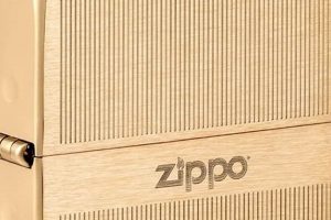 Collectible Brushed Brass 1941 Replica Zippo Lighter | Zippo Lighters: Iconic Windproof Lighters, History & Collectibles