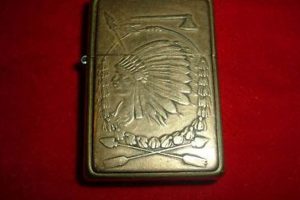 Collectible Brass Indian Head Zippo Lighter XVI | Zippo Lighters: Iconic Windproof Lighters, History & Collectibles