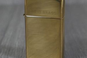 Is Your Brass Zippo Lighter Solid Brass? | Zippo Lighters: Iconic Windproof Lighters, History & Collectibles