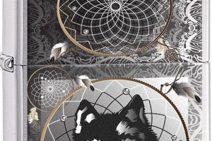 Dream Catcher Wolk Black Zippo Lighter Zippo Lighters: Iconic Windproof Lighters, History & Collectibles Dream Catcher Wolk Black Zippo Lighter | Zippo Lighters: Iconic Windproof Lighters, History & Collectibles