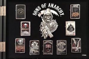 Own SOA First 9 Zippo Lighters Collection Zippo Lighters: Iconic Windproof Lighters, History & Collectibles Own SOA First 9 Zippo Lighters Collection | Zippo Lighters: Iconic Windproof Lighters, History & Collectibles