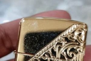 Golden Scroll Zippo | Zippo Lighters: Iconic Windproof Lighters, History & Collectibles