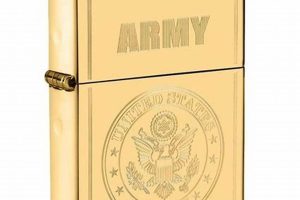 Vintage Army Zippo Brass Lighters: A Collector's Guide | Zippo Lighters: Iconic Windproof Lighters, History & Collectibles
