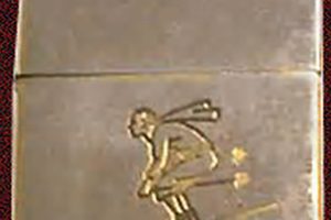 Golden Zippo Skier | Zippo Lighters: Iconic Windproof Lighters, History & Collectibles