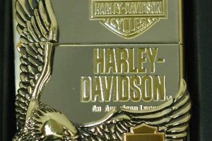 Classic Harley-Davidson Gold Zippo Lighters | Zippo Lighters: Iconic Windproof Lighters, History & Collectibles