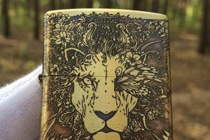 Gold And Matte Lion Zippo Zippo Lighters: Iconic Windproof Lighters, History & Collectibles Gold And Matte Lion Zippo | Zippo Lighters: Iconic Windproof Lighters, History & Collectibles