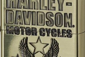 Gold Harley Davidson Zippo | Safem Fabrication - Precision Engineering & Custom Manufacturing Solutions