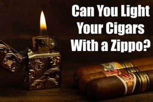 Should You Light a Cigar with a Zippo? Zippo Lighters: Iconic Windproof Lighters, History & Collectibles Should You Light a Cigar with a Zippo? | Zippo Lighters: Iconic Windproof Lighters, History & Collectibles
