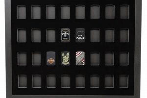 Showcase Your Zippos: Genuine Display Cases |