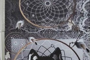 Buy Dream Catcher Wolf Black Zippo Lighters |