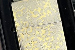 Classic Gold Zippo Patterns & Designs |