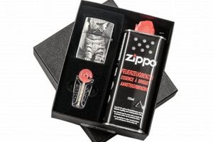 Engraved Zippo Gift Set |
