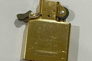 Gold Zippo Insert |