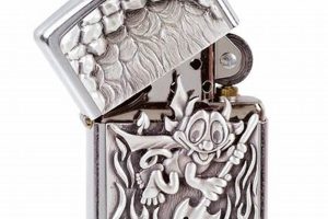 Custom Engraved Zippo Devil Jacket Lighters |
