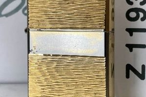 Gold Zippo 1979 Many Zippo |