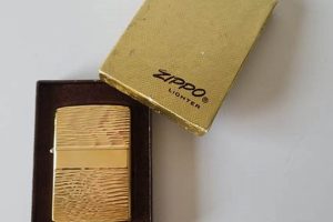 Gold Zippo 1979 |