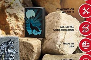 Best 3D Zippo Lighters: Wolf Designs & More |