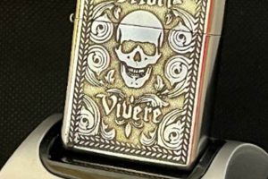 Custom Engraved Memento Mori Zippo Lighters |