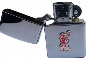 Engraved Liverpool Zippo |