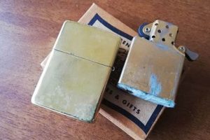 Vintage 1996 Brass Zippo Lighter: A Gamble? |