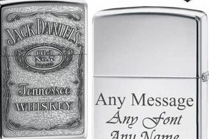 Custom Engraved Jack Daniel's Zippo Lighters |