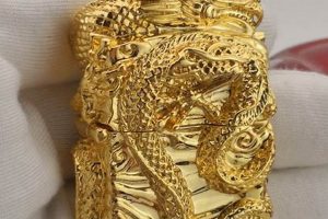 Premium Gold Plated Zippo Dragon Lighters |
