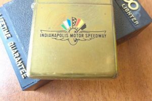 Vintage 1994 Indianapolis 500 Brass Zippo Lighter for Sale |