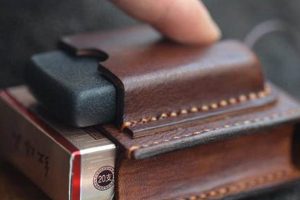 Stylish Zippo Cigarette Cases with Lighter Holders |