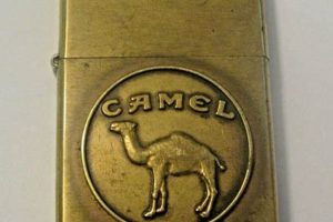 Vintage 1992 Camel Brass Zippo Lighter Collection |