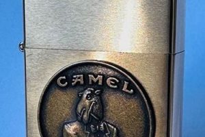 Vintage 1992 Brass Camel Joe Zippo Lighter |