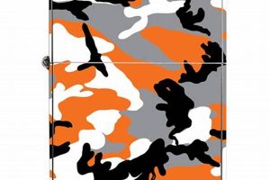Custom Engraved Camo Zippo Lighters |