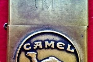 Vintage 1992 Camel Brass Zippo: 60th Anniversary Edition |
