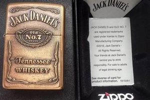 Gold Jack Daniels Zippo |