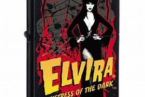 Custom Elvira Zippo Lighters & Cases |