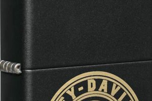 Gold Harley Davidson Zippo |