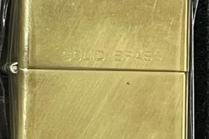 Vintage 1989 Brass Zippo Lighter Collection |