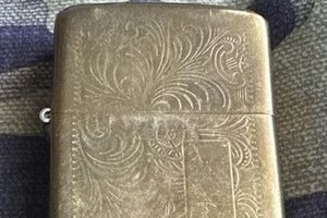 Vintage 1985 Venetian Brass Zippo Lighter Collection |