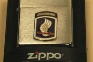 Vintage 173rd Airborne Zippo Lighters: A Collector's Guide |