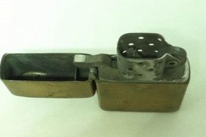 Vintage 1950 Brass Zippo Lighter Guide |