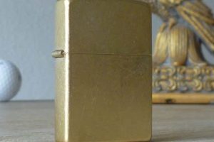 Classic Gold Zippo Lighters: Timeless & Durable |