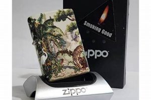 Rare Black Jungle Tiger Zippo: Limited Edition |