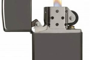 Classic Black Ice Zippo & Marlboro Style |