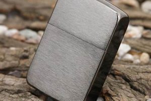 Vintage Black Ice Zippo 1941 Replica Lighter |