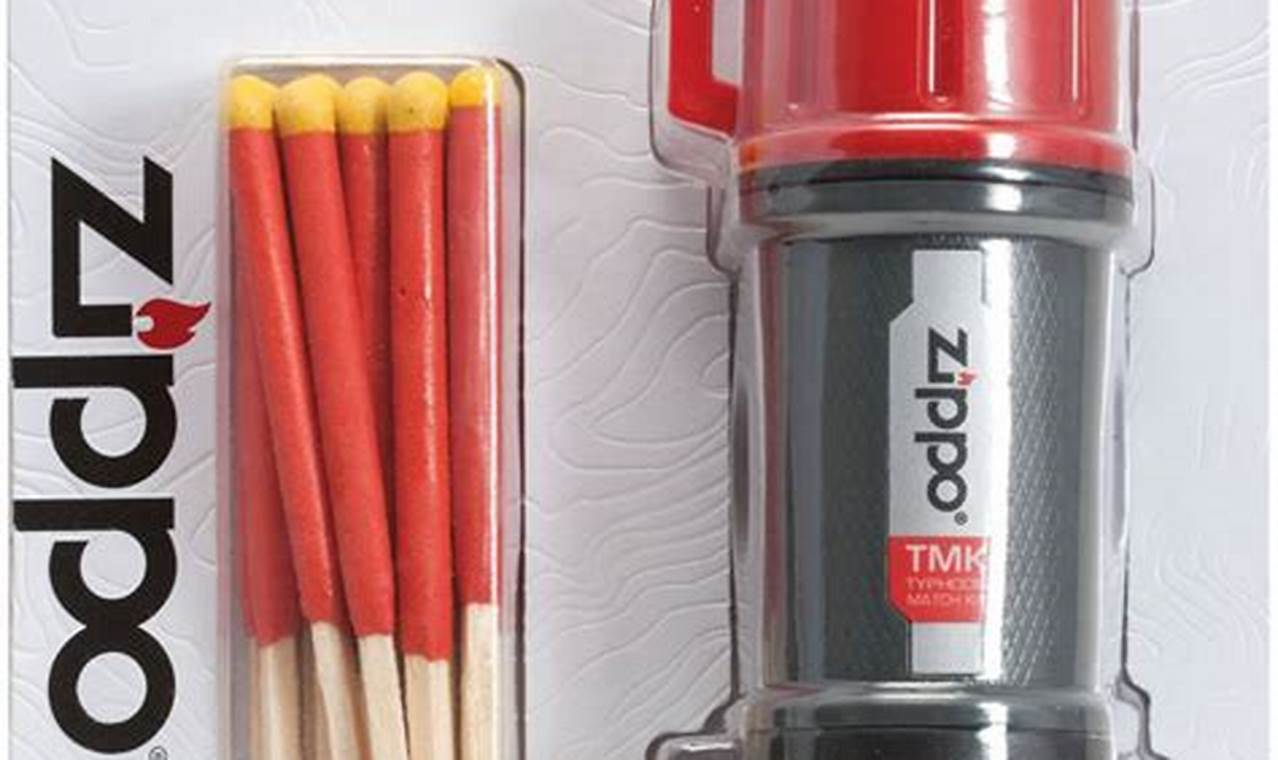 Best Zippo Typhoon Match Kit for Adventures |
