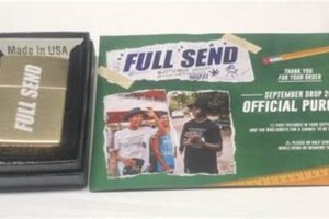 Fullsend Gold Zippo |