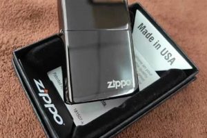 Zippo Black Ice Lighters: Cool & Classic |
