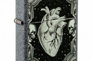 Custom Lighter Engraving Zippo Ace Iron Stone |