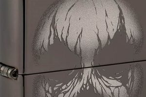 Dark Nights: Black Ice Screaming Guitar Zippo Lighters |