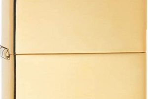 E 18 Gold Zippo Lighter |